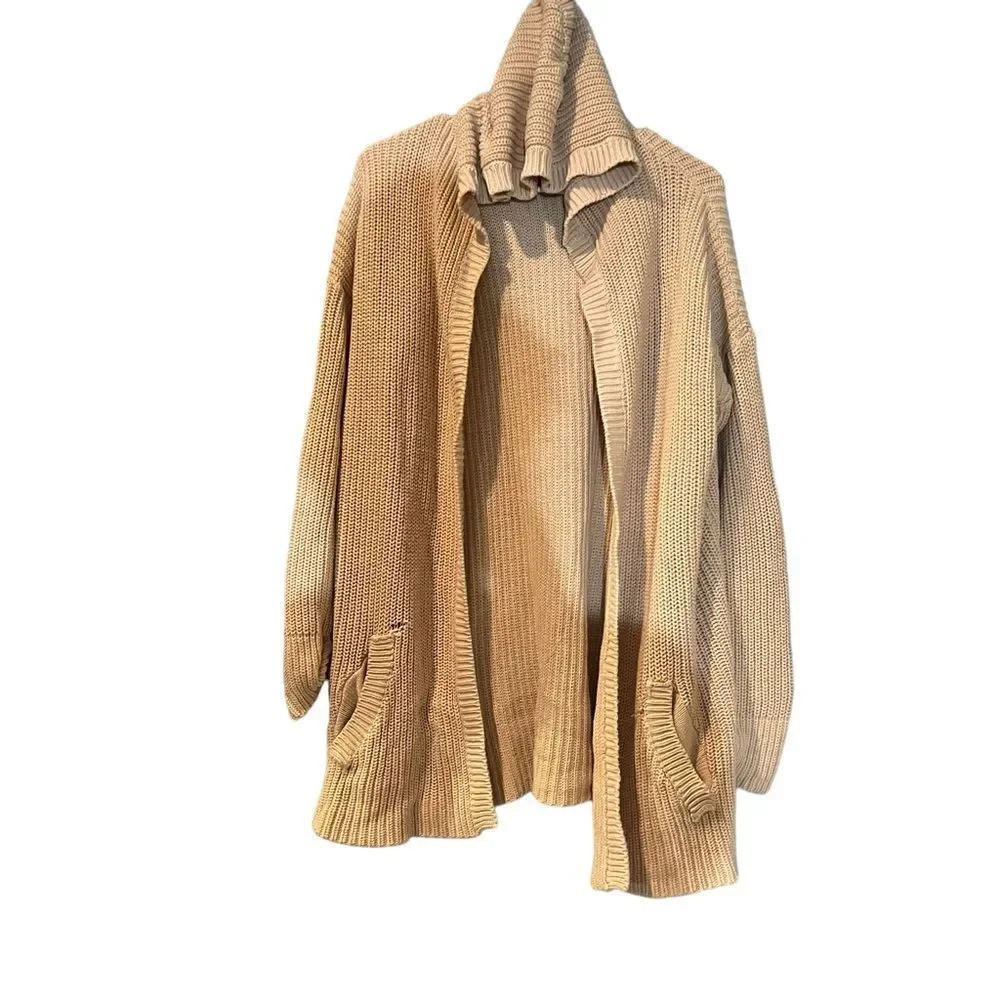 Ms. Maggie Women’s Hooded Open Front Cardigan Size Medium‎